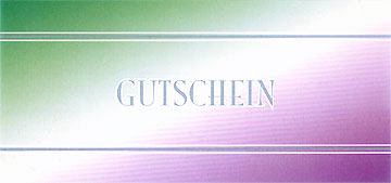 Gutschein Blankogutschein